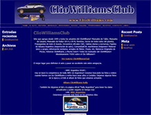 Tablet Screenshot of cliowilliams.com